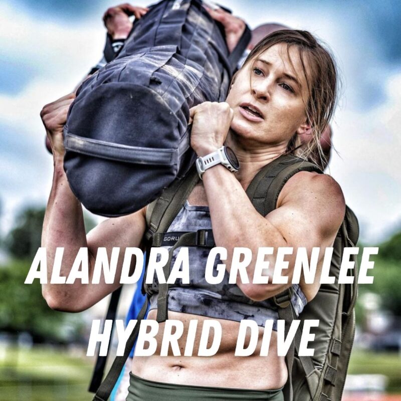 Alandra Greenlee hybrid dive podcast