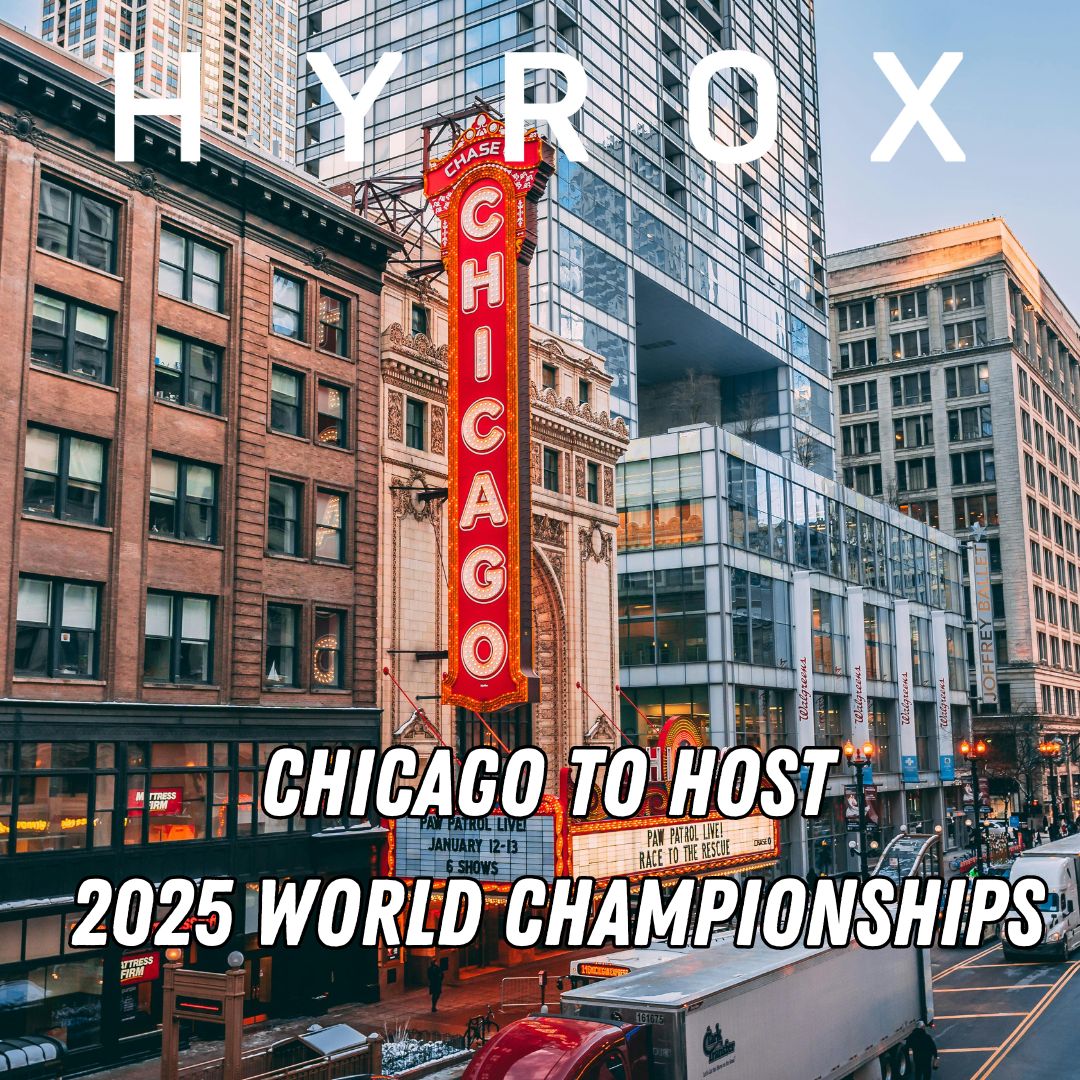 The HYROX World Championships are heading to the Windy City. More than 5 years since it hosted its first ever HYROX event in January 2020, Chicago has been chosen to host the biggest ever HYROX World Championships with over 10,000 athletes and fans expected. The event will commence on Thursday 12 June 2025 and finish on Sunday 16 June 2025 although we expect many athletes will celebrate into the early hours of Monday morning at the famous World Championships afterparty. The precise schedule for the event is still being finalised. However, HYROX has confirmed the races that we can look forward to. ELITE 15 INDIVIDUAL RACE – The best 15 Pro Men and best 15 Pro Women race head-to-head to crown the 2024/25 Elite World Champion. Can last years Champs Megan Jacoby and Alex Roncevic repeat? Qualification via four Major Races and the Last Chance Qualifier. ELITE 15 DOUBLES RACE – Brand New this Season, the best 15 Pro Doubles Men and Pro Doubles Women will race to be crowned the first ever Elite Doubles World Champions. Qualification via five open races scheduled across USA, Europe and Australia. ELITE RELAY WORLD CHAMPIONSHIP – Returning for a second year, the Elite Relay closed the curtain last year with Team England narrowly beating Team USA and Team Germany in a thrilling race. Can Team USA taste success on home turf? Each Team will represent a HYROX nation and Qualification will again be via invite. AGE GROUP CHAMPIONSHIPS – The finest individual and doubles competitors within will battle it out to be crowned the champion of their Age Group. These athletes have fought hard during the year to earn a coveted World Championship spot and the opportunity to test themselves against their peers. Qualification spots available at every HYROX event. So, the venue is now set, the path to glory has been laid out, will you be there in Chicago in June 2025?