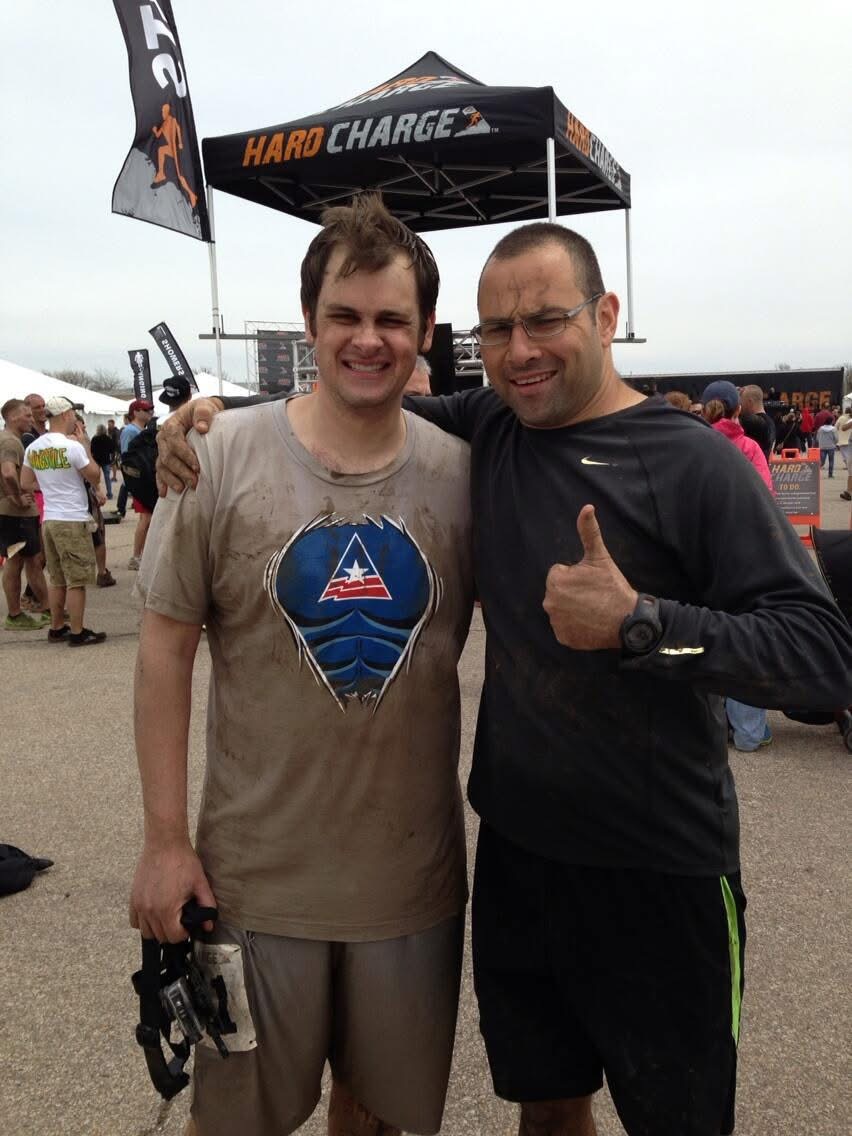 Matt B Davis with Cole Lindberg during the Welcome to Lindyland podcast episode