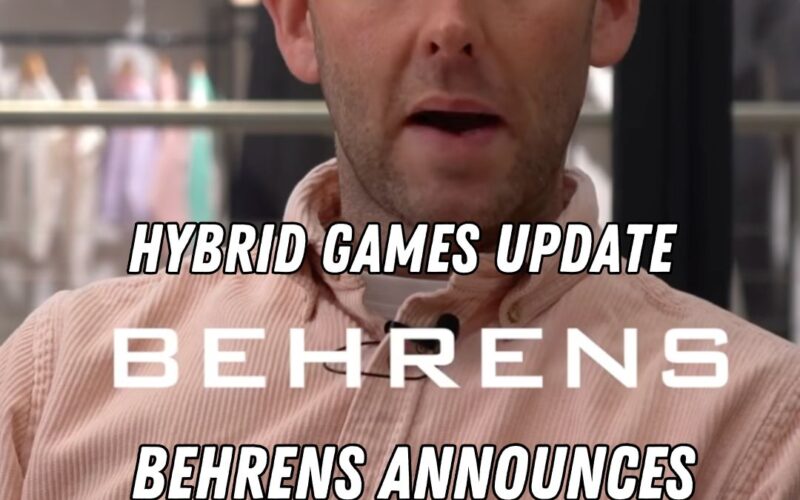 George Hughes of Behrens Group speaking in promotional video announcing Hybrid Games ownership